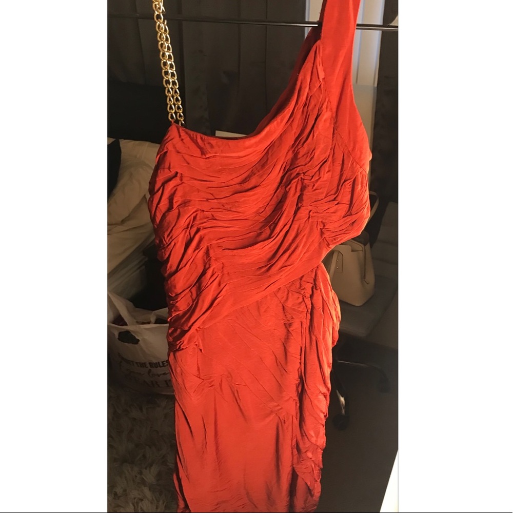 hot cocktail Bebe dress